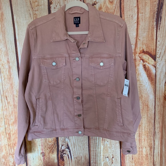 GAP Jackets & Blazers - Sold!!GAP Pink Jean Jacket NWT